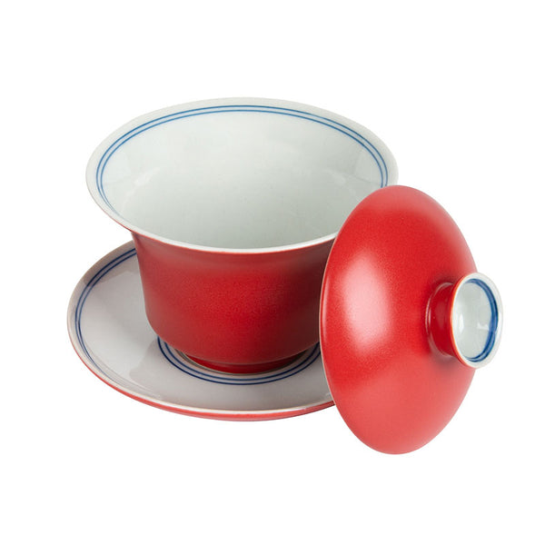 Junyao Coral Tall Gaiwan 150ml -  • Teaware House