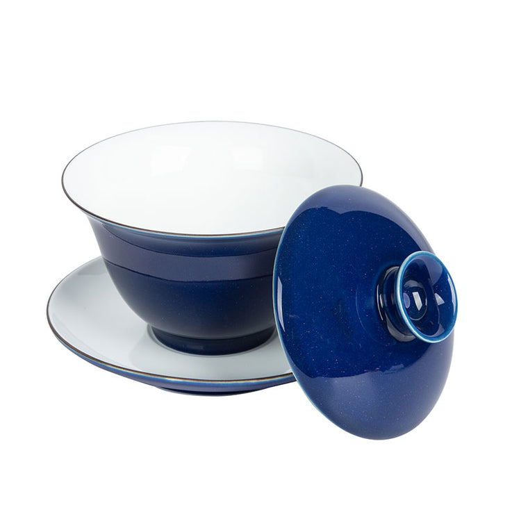 Dark Blue Ji Qing Glaze Gaiwan 140ml -  • Teaware House
