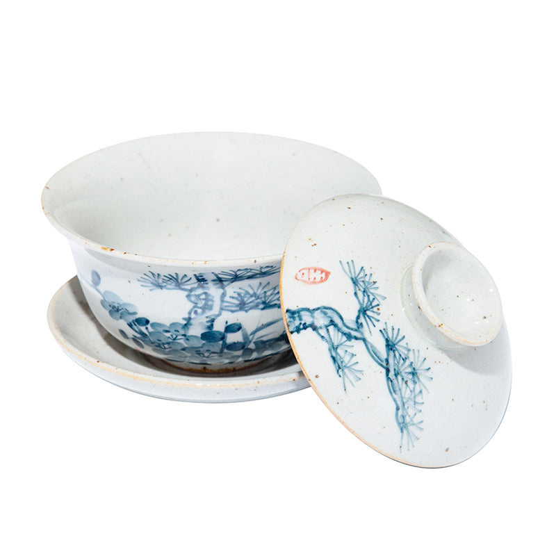 Three Cold-weather Friends Rustic Gaiwan 130ml -  • Teaware House