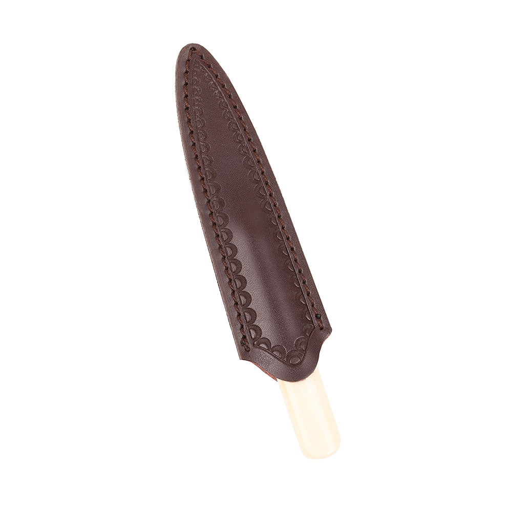 Bone Striped Damascus Tea Knife -  • Teaware House