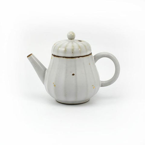 Mountain Pear Gold Fleck White Ruyao Teapot 145ml -  • Teaware House