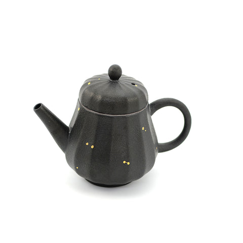 Mountain Pear Gold Fleck Black Teapot 145ml -  • Teaware House