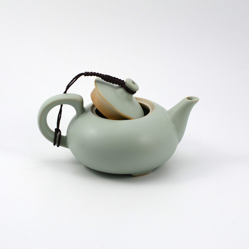 Ruyao Cat Teapot – Ru Kiln Crackle Glaze Gongfu Teapot