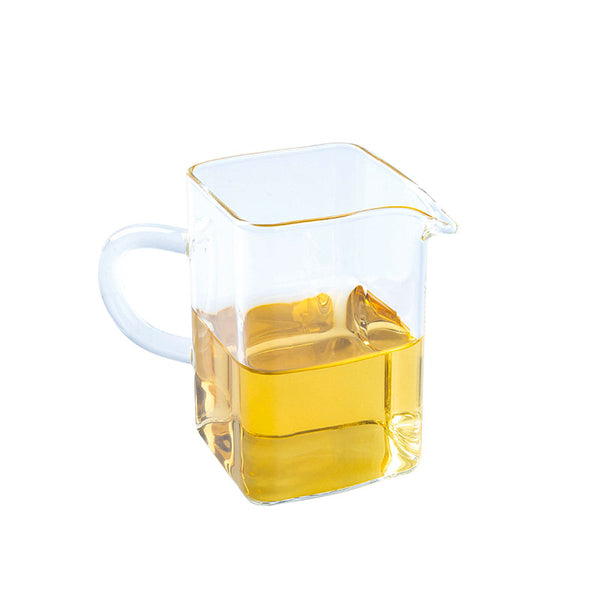 Small Square Light Glass Tea Pitcher -  • Teaware House