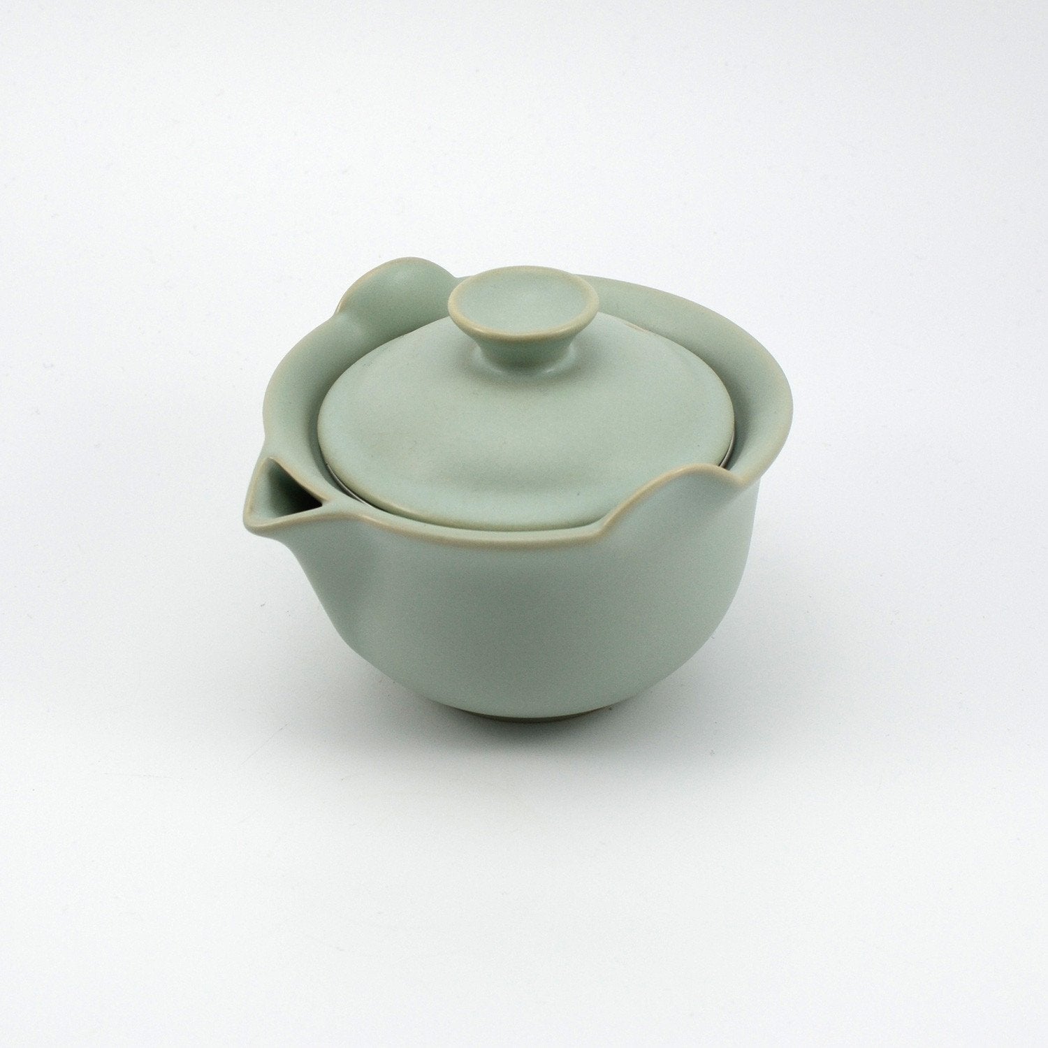 Green Ruyao Easy Gaiwan with Metal Strainer -  • Teaware House
