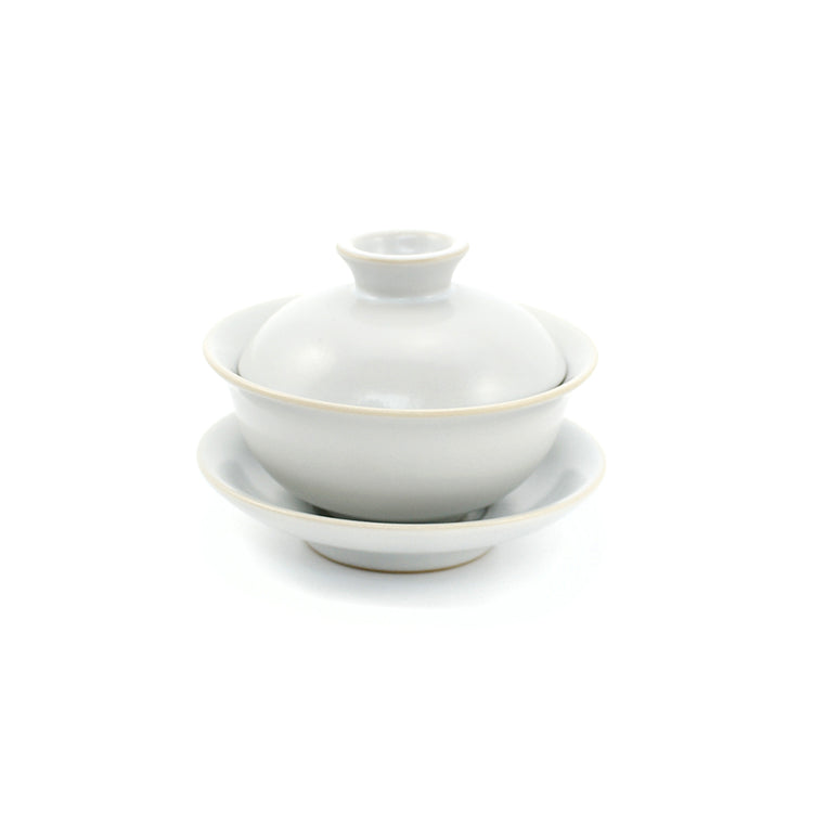 Pearl White Standard Ruyao Gaiwan 100ml -  • Teaware House