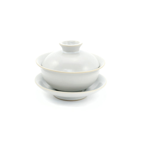 Pearl White Standard Ruyao Gaiwan 100ml -  • Teaware House