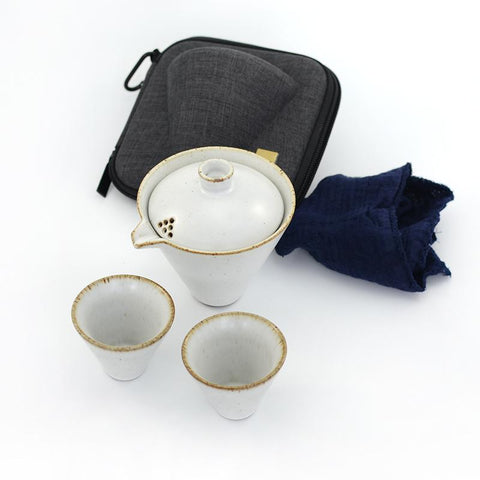 Gongfu Tea Travel Set - White Ruyao Shiboradashi 140ml -  • Teaware House