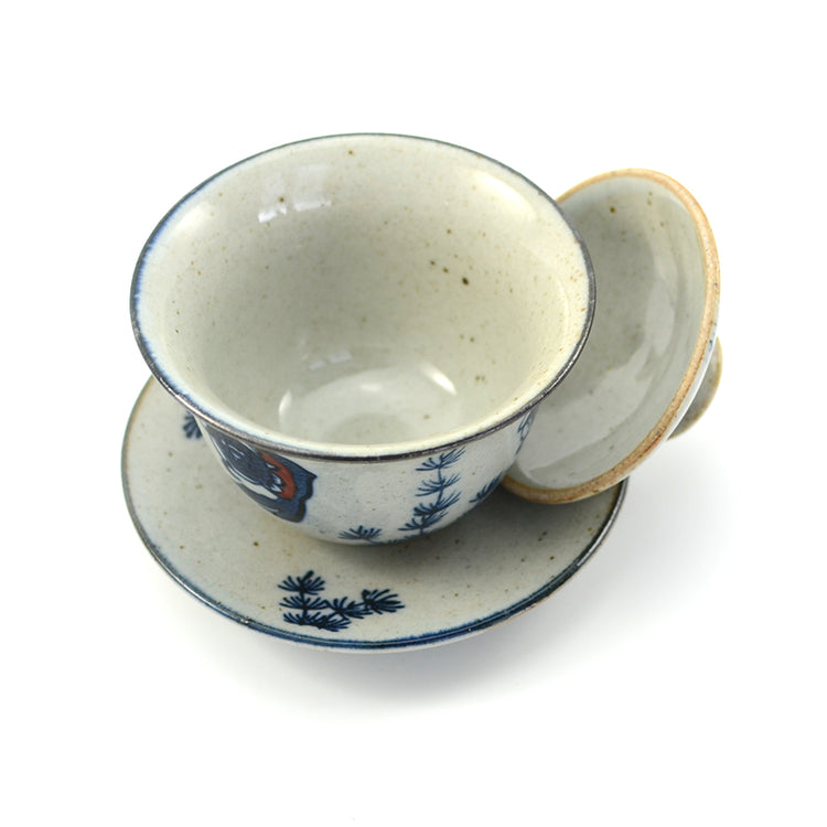 Three Catfish Rustic Gaiwan 80ml -  • Teaware House
