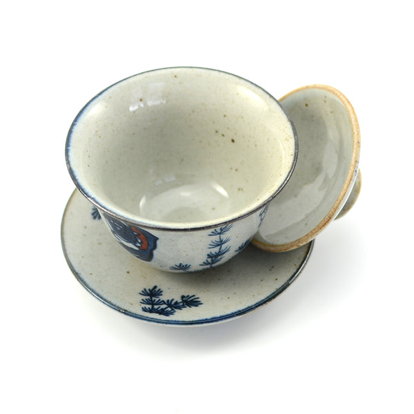 Three Catfish Rustic Gaiwan 80ml -  • Teaware House