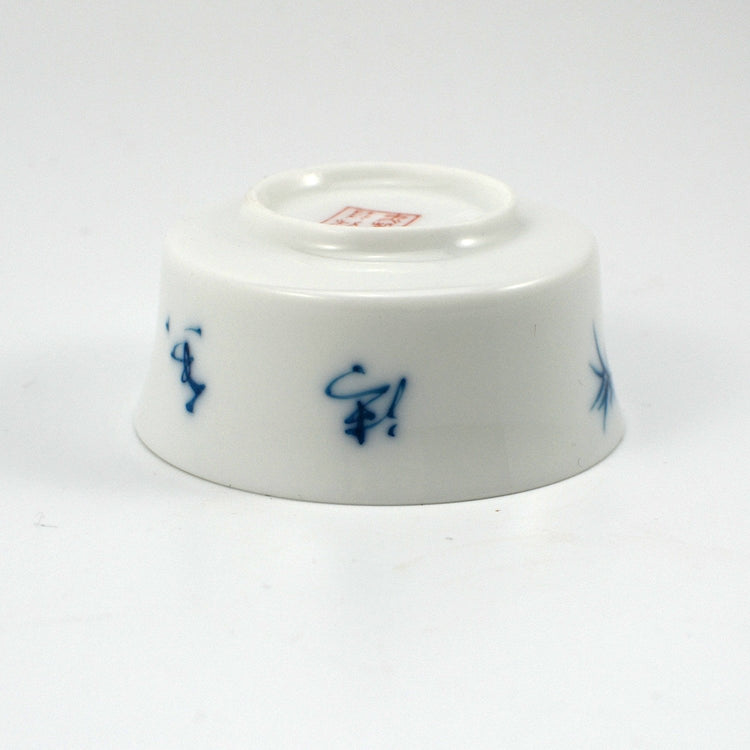 Classic Bamboo Flared Porcelain Teacup -  • Teaware House