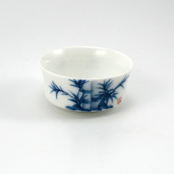 Classic Bamboo Flared Porcelain Teacup -  • Teaware House