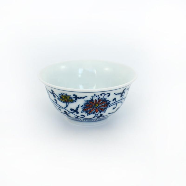 Fire Lotus Porcelain Teacup -  • Teaware House
