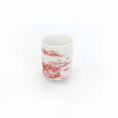 Red Mountains Porcelain Aroma Teacup -  • Teaware House