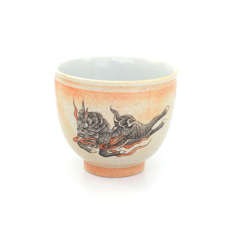 Kirin Hand Painted Ruyao Chalice Artisan Teacup -  • Teaware House