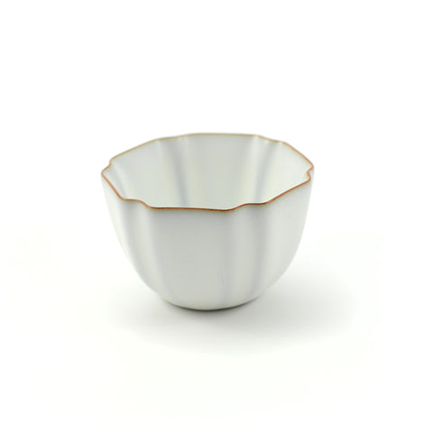 Artisan White Ruyao Ancient Bowl Teacup -  • Teaware House