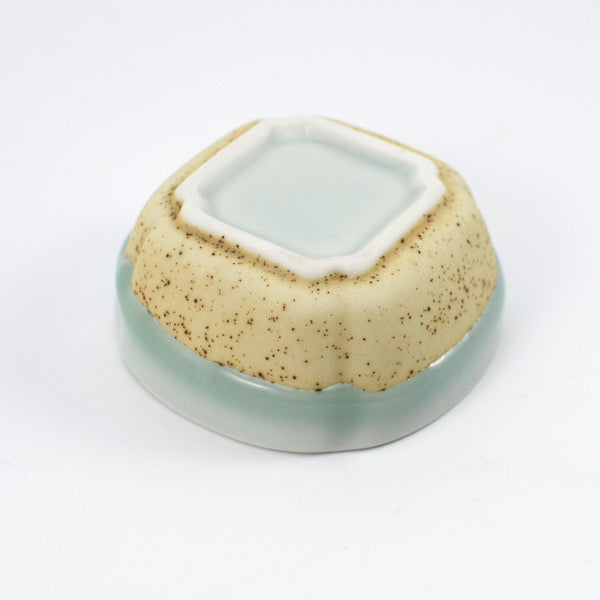 Celadon Partial Glaze Square Teacup -  • Teaware House