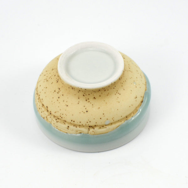 Celadon Partial Glaze Engraved Teacup -  • Teaware House