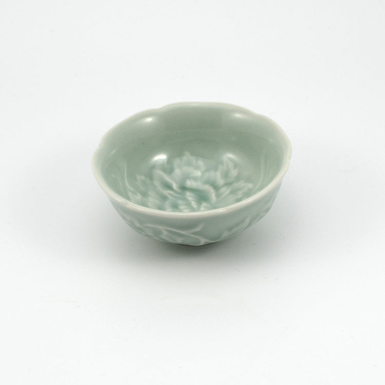 Wild Rose Celadon Teacup -  • Teaware House
