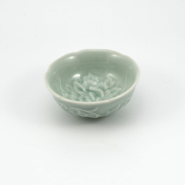 Wild Rose Celadon Teacup -  • Teaware House