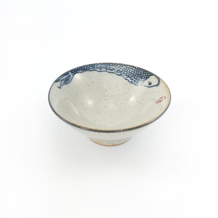 Rustic Ink Koi Douli Teacup -  • Teaware House