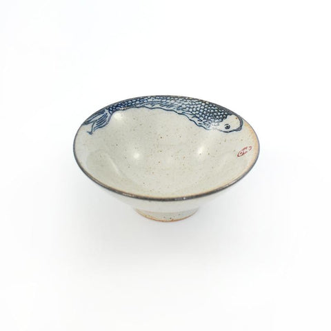 Rustic Ink Koi Douli Teacup -  • Teaware House