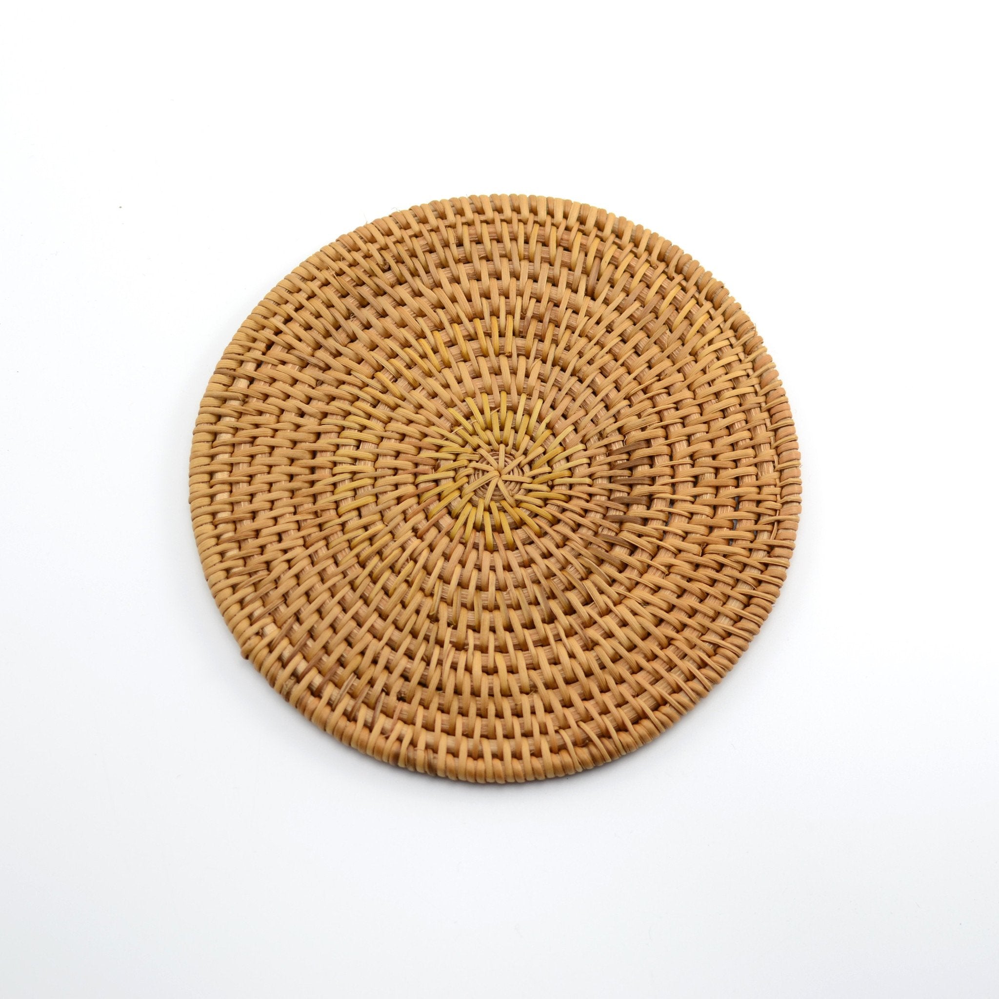 Woven Bamboo Kettle Rest -  • Teaware House