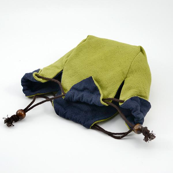 Quilted Teacup Bag - Three Styles - Lime Midnight • Teaware House