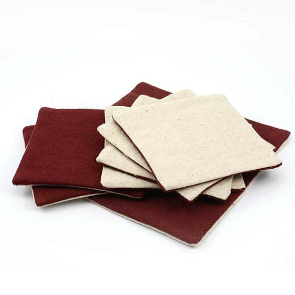 Teapot and Teacup Mat Set - Maroon -  • Teaware House