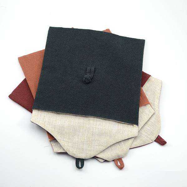 Small Cloth Tea Cake Bag - Three Styles - Black • Teaware House