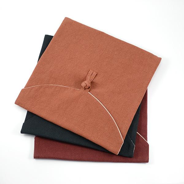 Small Cloth Tea Cake Bag - Three Styles - Rust • Teaware House