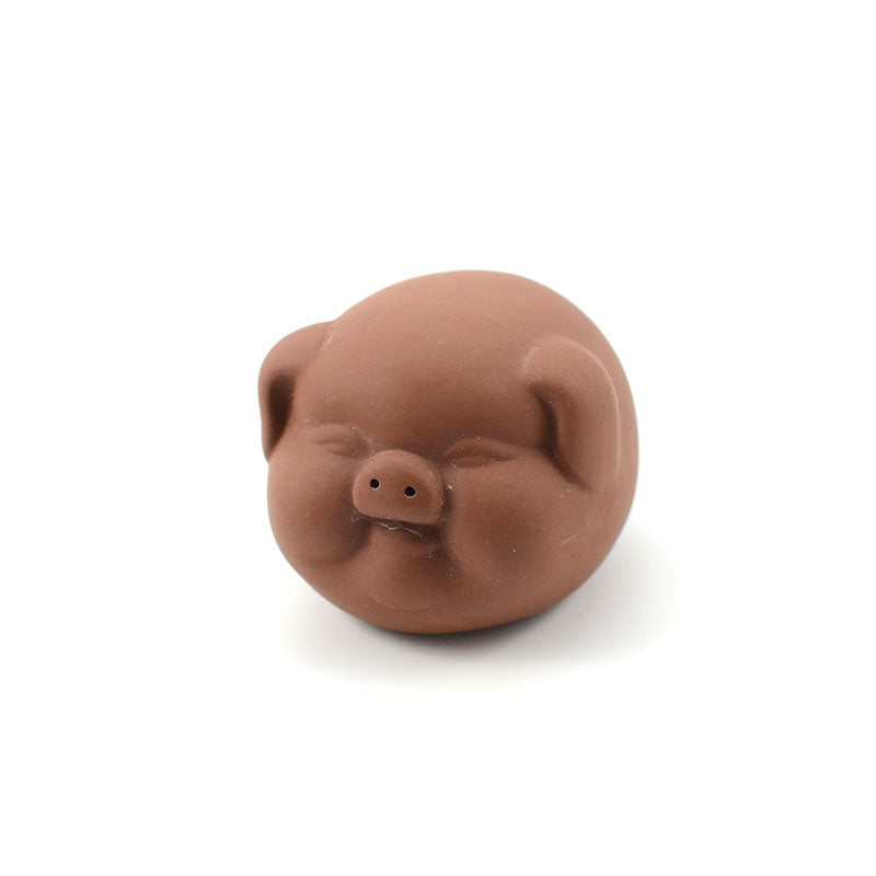 Red Happy Pig Teapet -  • Teaware House