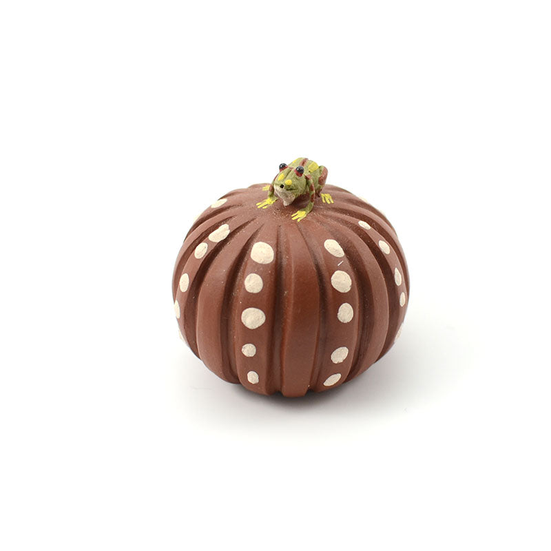Pumpkin Frog Teapet -  • Teaware House