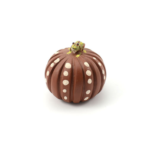 Pumpkin Frog Teapet -  • Teaware House