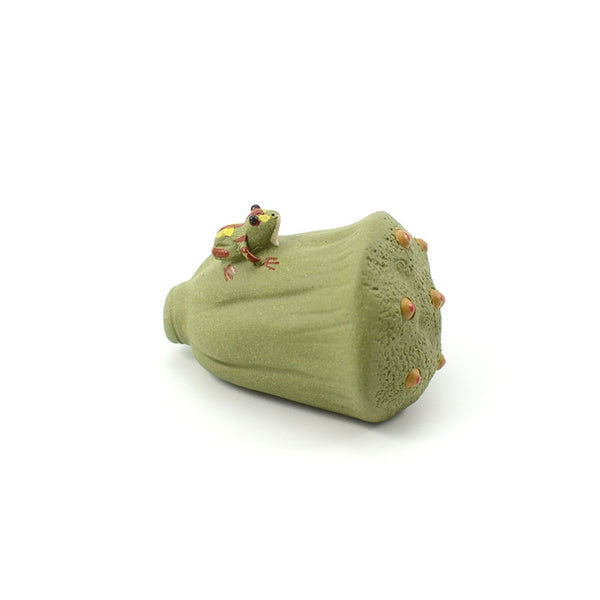 Green Lotus Frog Teapet -  • Teaware House