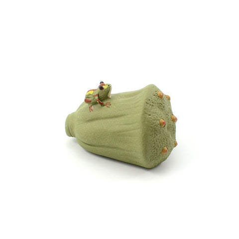 Green Lotus Frog Teapet -  • Teaware House