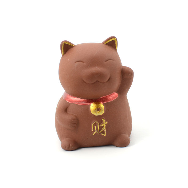 Red Neko Fortune Cat Teapet -  • Teaware House