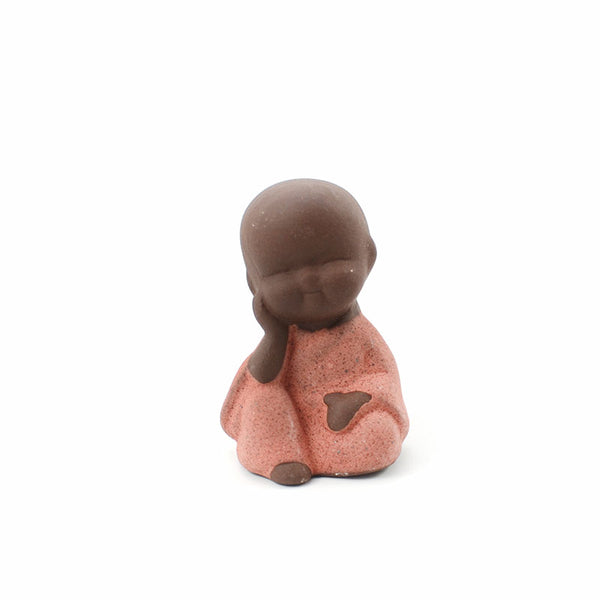 Thoughtful Red Monk Teapet -  • Teaware House